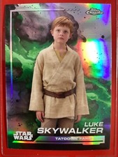 2024 Topps Chrome Star Wars Luke Skywalker 70 REFRACTOR
