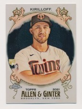 2021 Topps Allen & Ginter Chrome Alex Kirilloff #116 RC Minnesota Twins