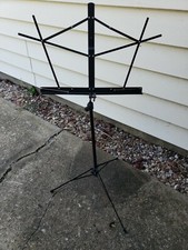 Stageline Folding Music Stand Black
