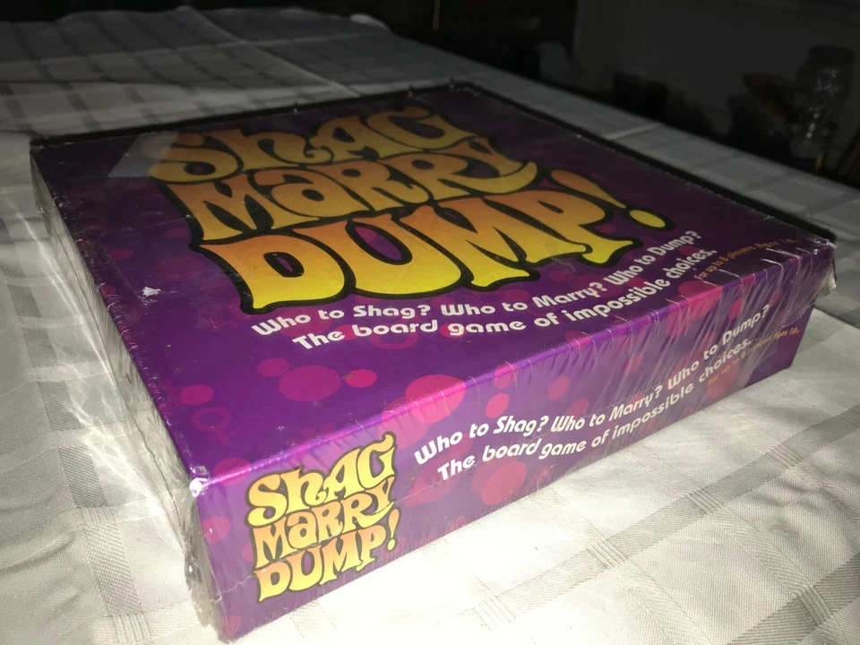 NEW Sealed 2003 IMAGINATION Adult Board Game SHAG MARRY DUMP! Girls Night 18+ - Image 2 of 4
