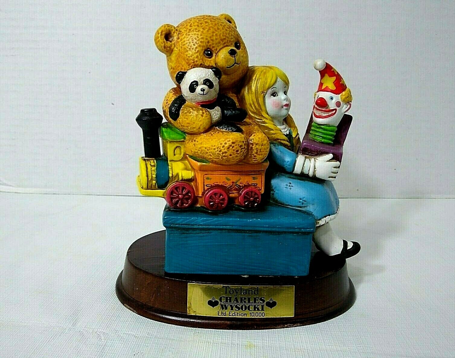 Schmid Toyland Music Box Vintage The Americana Celebration Charles