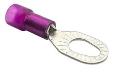 25pcs, US-made, Insulated Multi-Stud Ring Terminals, for 22-18 AWG and 6, 8,