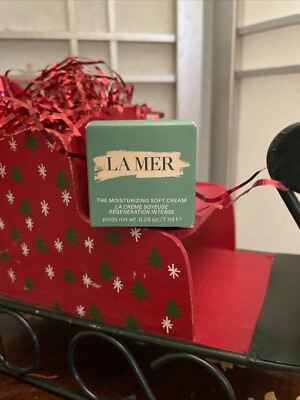 La Mer The NEW Moisturizing SOFT Cream 0.24oz 7ml Travel  $48 NIB