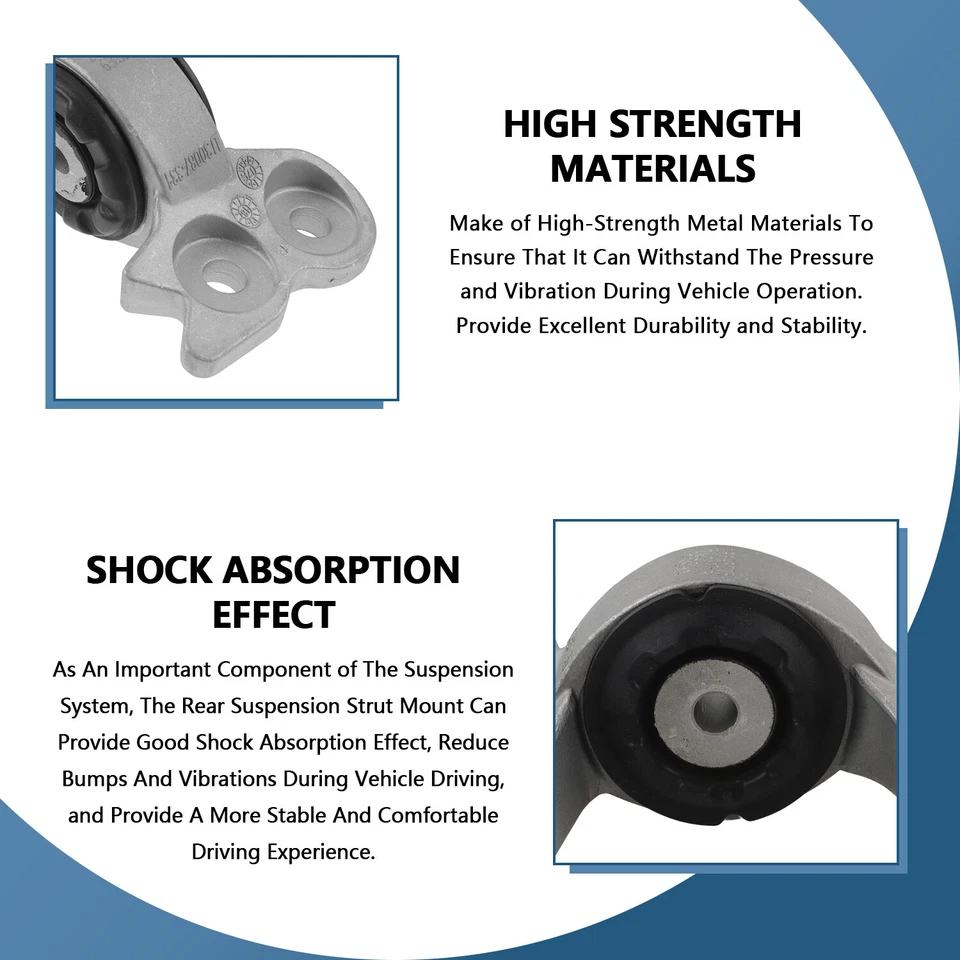 2x Rear Suspension Strut Mount Set for Chevrolet Malibu Buick Regal Sportback - Image 4 of 4