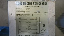 ACME T-1-53011 Transformer 1.5 KVA 240/480X120/240 Volt 1 Phase -T971-WARRANTY