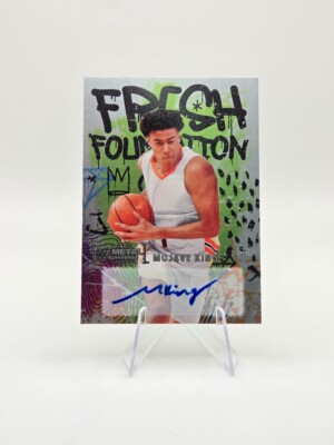Mojave King 2021 Skybox Metal Universe Champions Fresh Foundation Auto SP /200
