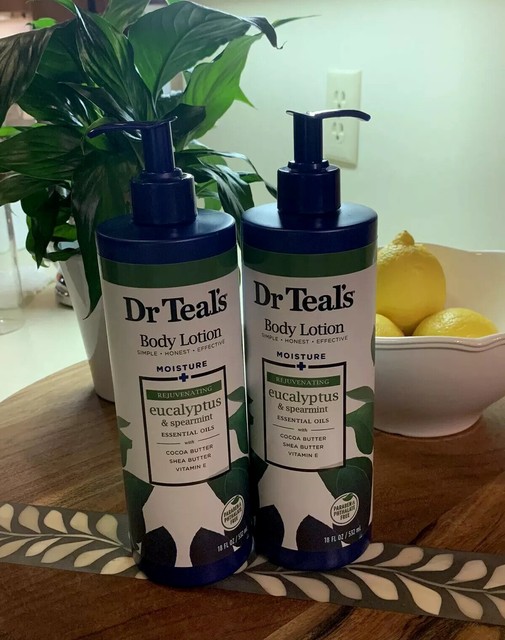 DR TEAL'S EUCALYPTUS & SPEARMINT REJUVENATING SOOTHING BODY LOTION 18