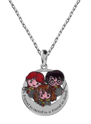 Harry Potter Movies Characters Friends Metal Pendant Necklace