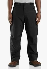 Carhartt Mens Pants Small Storm Defender Loose Fit Heavyweight 104675 OB4675 New