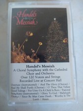 Handel's Messiah Over 120 Voices  Strings Live At Concert Hall Cassette 