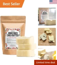 100% Pure Unrefined Shea Butter - 16 oz Natural Moisturizer for Hair and Body