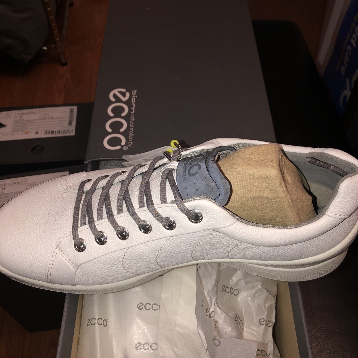 ECCO Men's Biom Hybrid Golf Concrete Silver Metallic Us Size