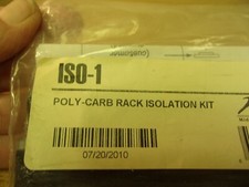 Middle Atlantic Products ISO-1 Poly-Carb Rack Isolation Kit