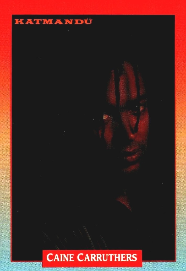 Caine Carruthers Of Katmandu, 1991 Rock Card
