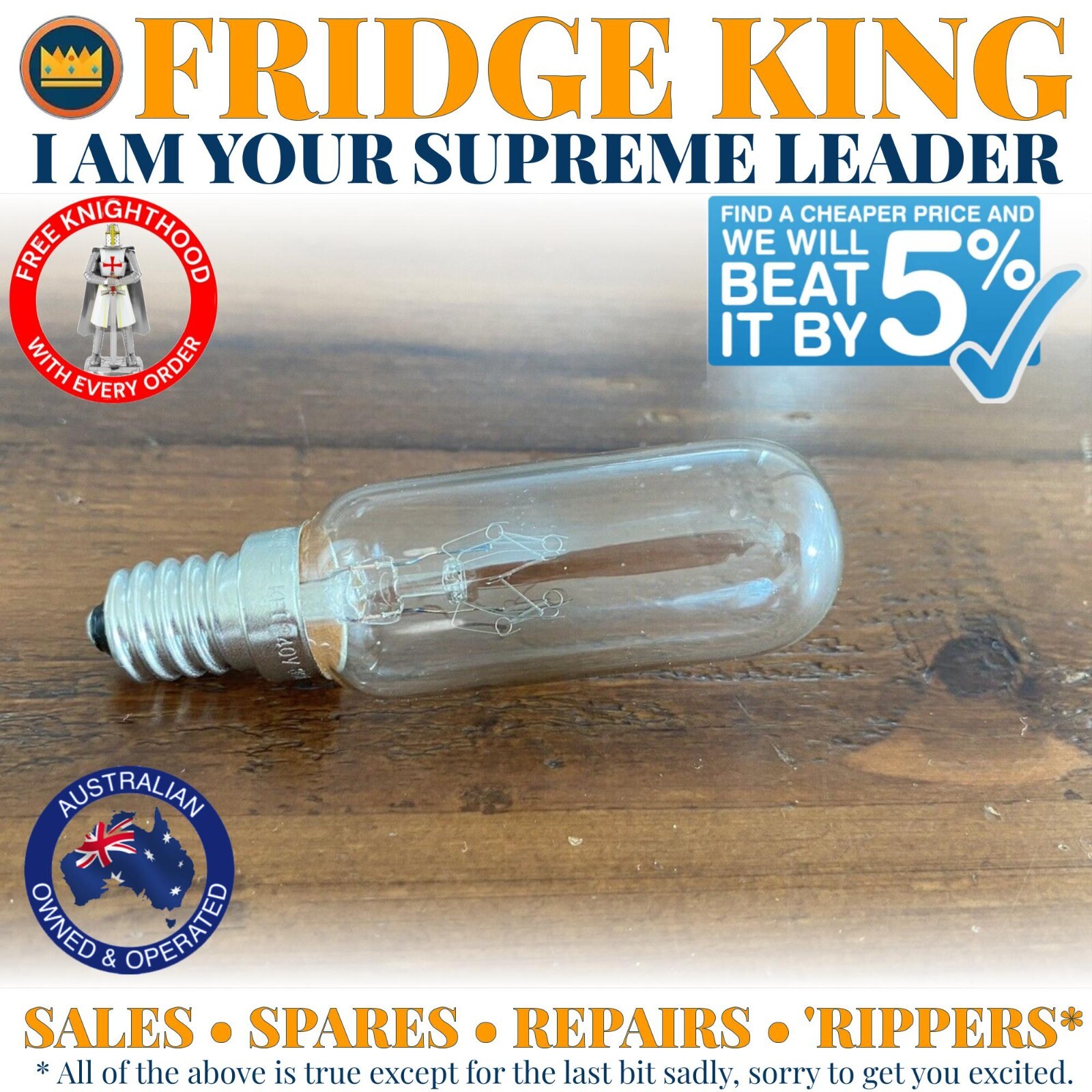 1443629 Westinghouse fridge clear light bulb WSE6070 WSE6100 WSE6970 WSE7000