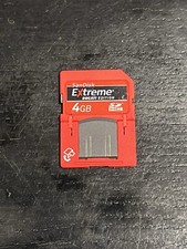 Genuine SanDisk 4GB Ducati Edition USB Dual SD Card Extreme High Capacity SDHC