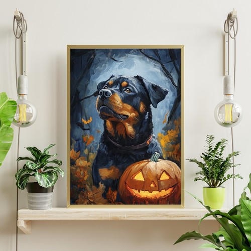 Rottweiler Bubble Bath Jigsaw Puzzle - 300/500/1000 Piece Pet Shower Decor