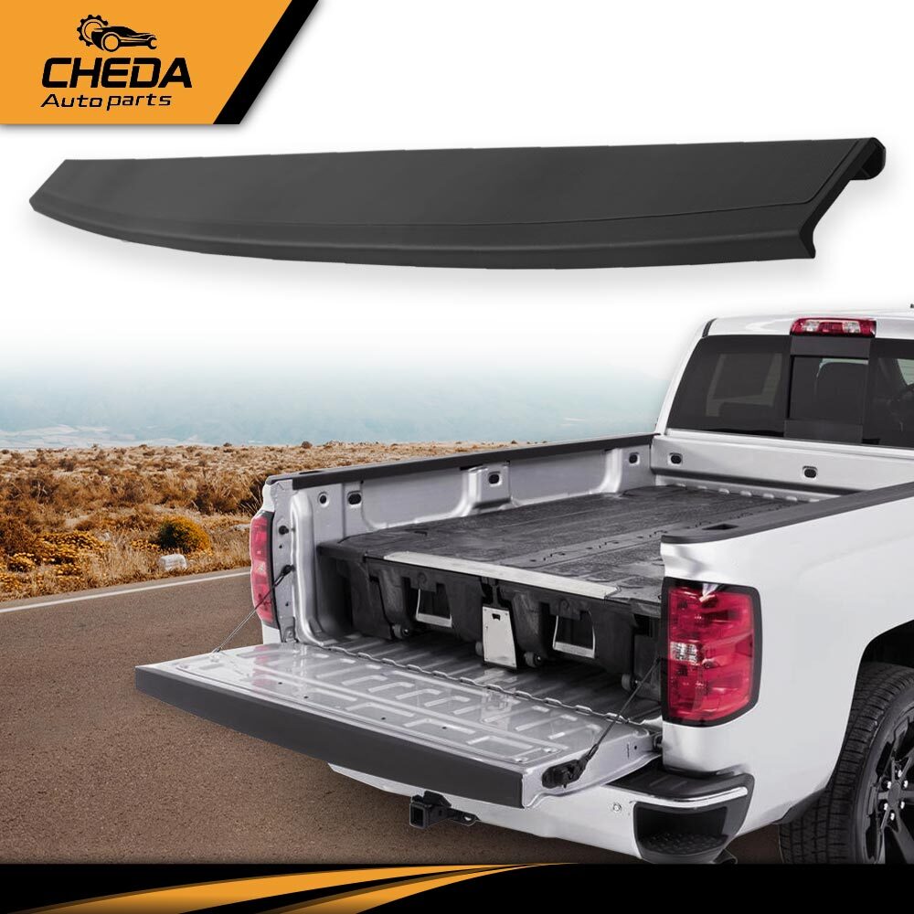 2014-2017 Silverado LTZ Tailgate Molding Trim Overlay Accent Door Cover Rear 2014-2017 Silverado LTZ Tailgate Molding Trim Overlay Accent Door Cover Rear