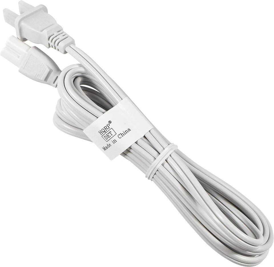 3M Blanco AC Cable de Energía para Microsoft Xbox One X Juegos Consola, Red - Imagen 4 de 4