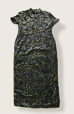 Chinese Qipao long dress for women pre-owned See Descriptions