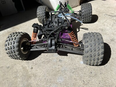 HPI Nitro RS4 MT Racing Purple Alloy Truck Proline Roller 1/10 4WD