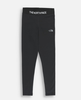 THE NORTH FACE PANTS WOMEN BLACK legging pant tight waist logo rare small new