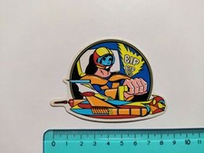 ADESIVO BIP BIP BIP MAZINGA GOLDRAKE 80s OLD STICKER VINTAGE AUTOCOLLANT