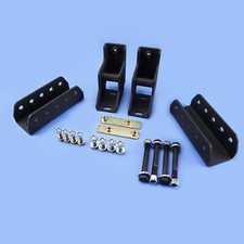 1984-2001 Cherokee Xj Rear Shackle Relocation Adjustable 1-2 Lift Kit 1.5