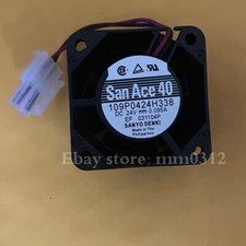 Sanyo 109P0424H338 4028 24V 0.095A 40mm axial cooling fan