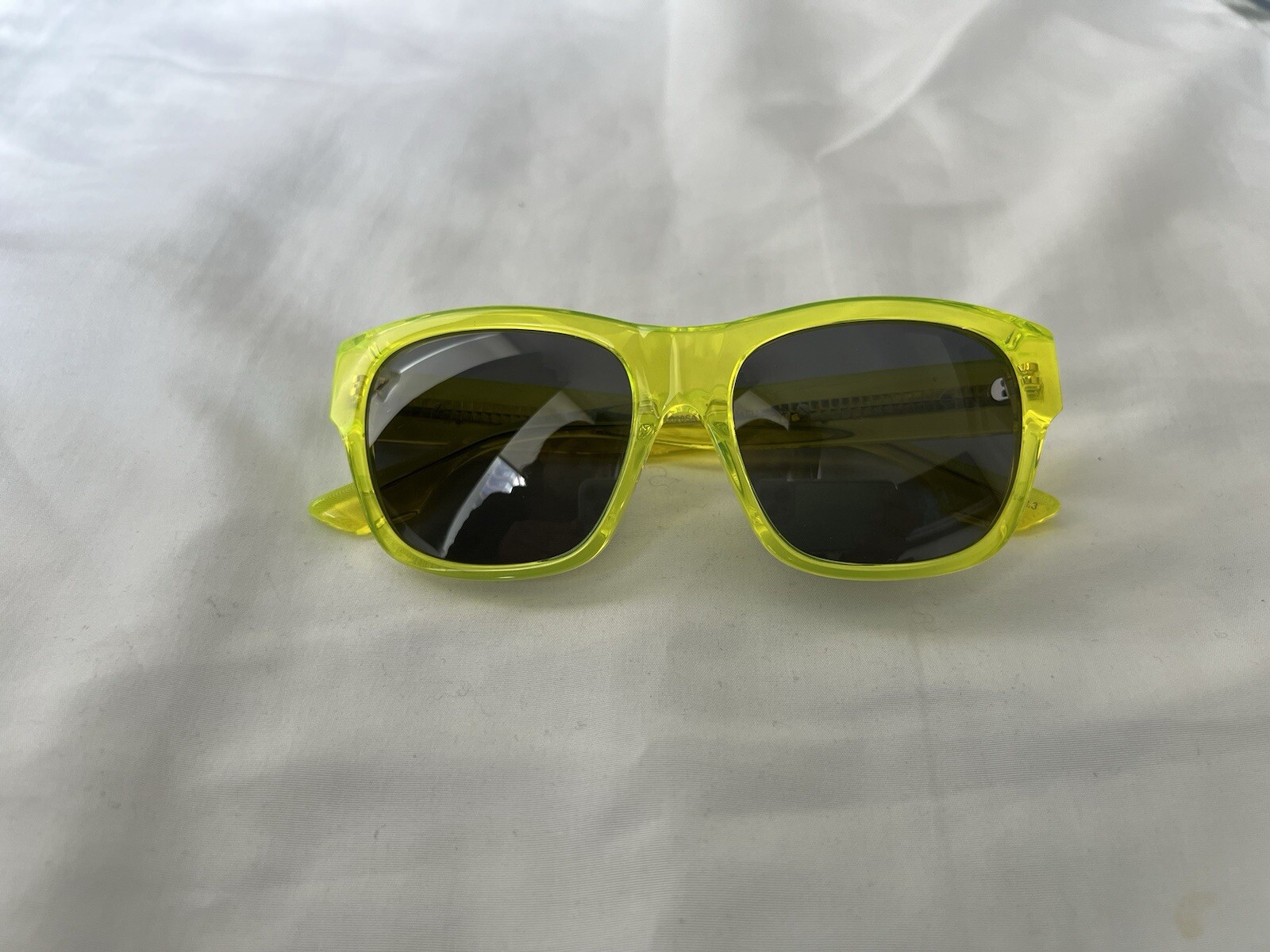 MCQ by Alexander McQueen Neon green frame sunglasses image 7