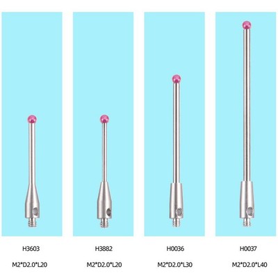 3D Universaltaster M2 Kugel Cmm Gewinde Cnc Messtaster Taststift Punkt Kontakt