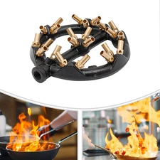 23 Tips Jet Burner,Natural Gas,Cast Iron Tip Nozzle Chinese Wok Replacement Part