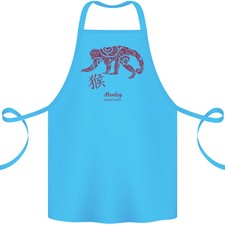 China Zodíaco Shengxiao Año De La Mono Algodón Delantal 100% Orgánico