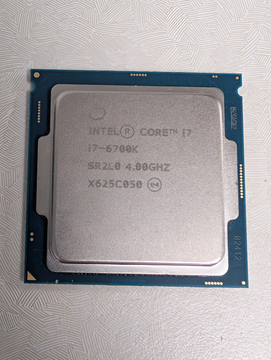 Intel Core i7-6700K Processor Model Computer Processors (CPUs) for