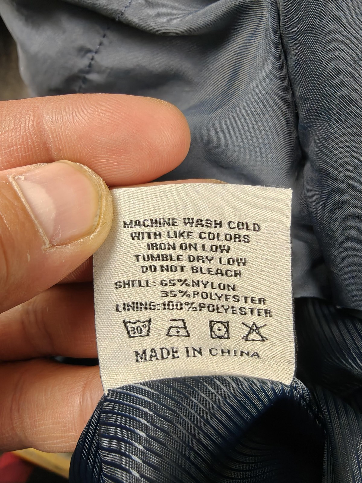 Maison Article Jacket Mens Medium Gray Quilted In… - image 5