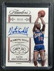 NATE ARCHIBALD 2023-24 PANINI FLAWLESS #FST-NAR SCORING TITLE AUTO RUBY 9/15
