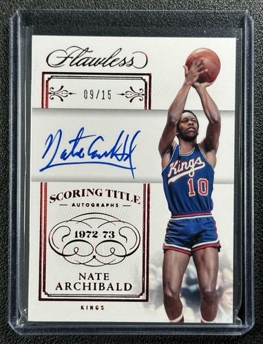 2023 Panini Flawless Basketball Ruby Nate Archibald #FST-NAR