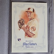 2013 Topps Allen & Ginter's Dylan Bundy #79 Baltimore Orioles Rookie Card RC. rookie card picture