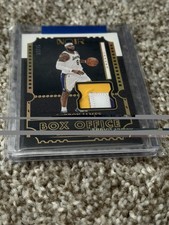 21-22 LeBron James Noir Game Used Patch /25