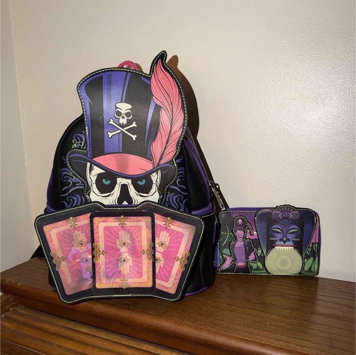 Loungefly Disney Dr. Facilier Princess & the Frog Backpack Wallet