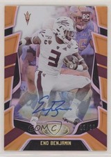 2020 Chronicles Draft Picks Mirror Orange Signatures /20 Eno Benjamin Auto 0jl3