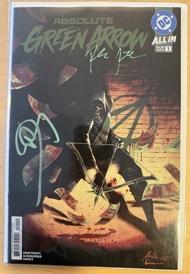 Absolute Green Arrow #1 Signed Pornsak Pichetshote & Scott Snyder NM+ w/ COA