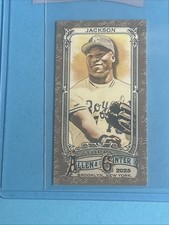 2025 Topps Allen & Ginter - Chrome Bo Jackson #18 Mini Gold Refractor
