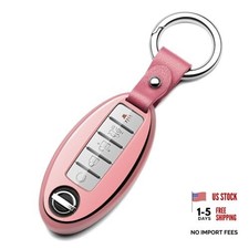 Compatible with Nissan Key Fob Cover for Altima for key fob Model A Pink