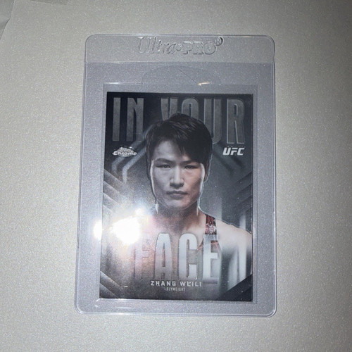 Topps Chrome UFC 2026 In Your Face Insert IYF-11 Zhang Weili