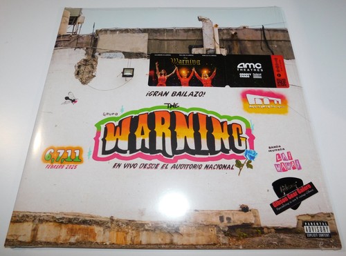 The Warning Band CDMX Live Vinyl LP Rosa Pink Splatter LTD Edition Movie Ticket - Picture 2 of 4