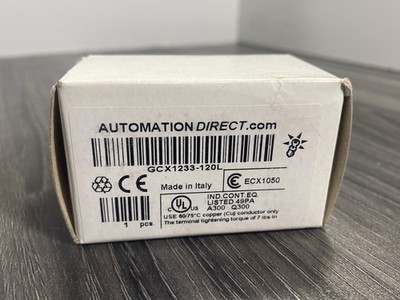 Automation Direct  GCX1233-120L Yellow LED Permanent Indicating Light 30MM 120V