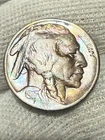 1917 Buffalo Nickel, Nice Gem Lustrous AU+ High Grade Toned