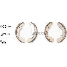 Textar 91058100 Bremsbackensatz für OPEL CORSA C X01