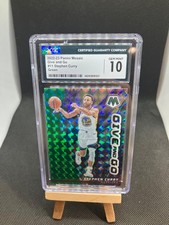 Steph Stephen Curry 2022-23 Mossaic GIVE AND GO GREEN #11 CGC 10 👀🌉3️⃣💦🏀🔥